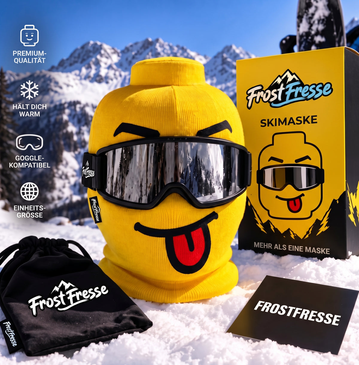 FrostFresse™ – Lego-Skimaske
